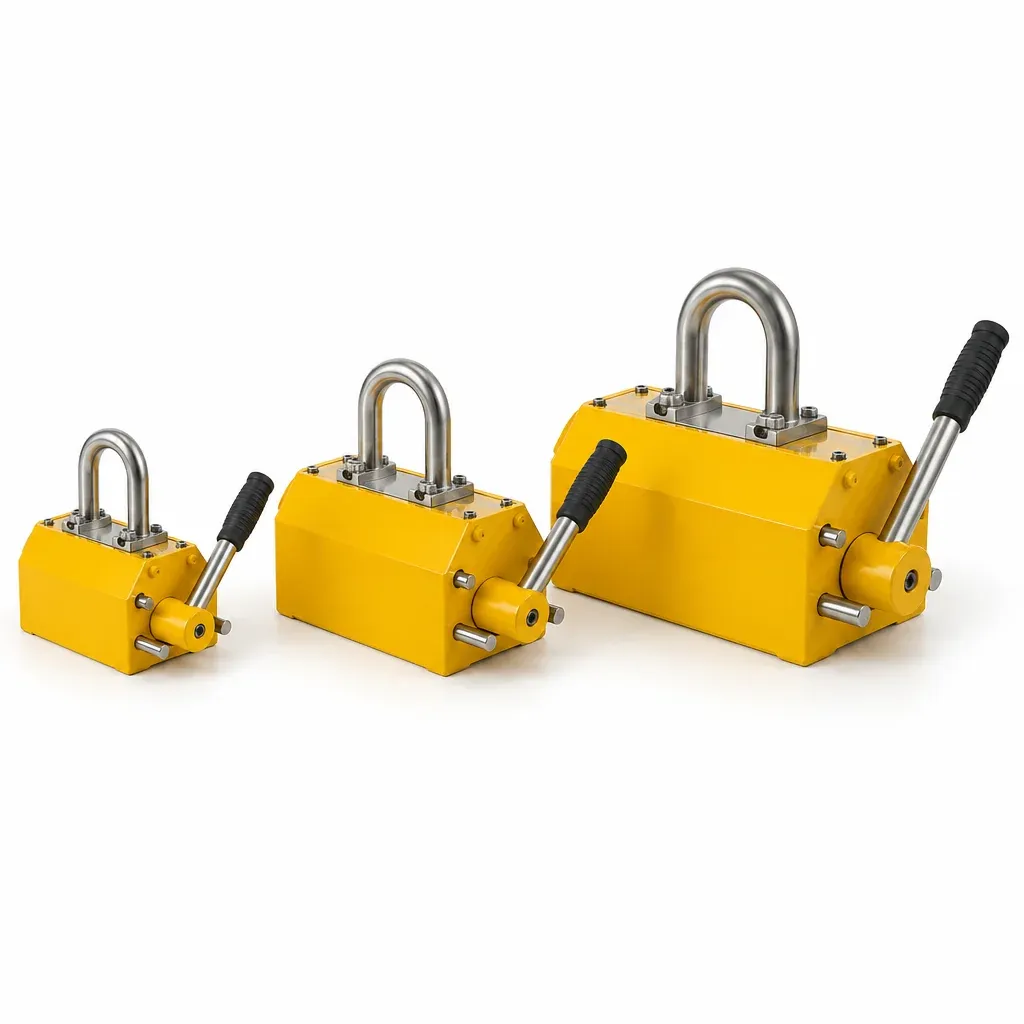 Permanent Magnetic Lifter in use